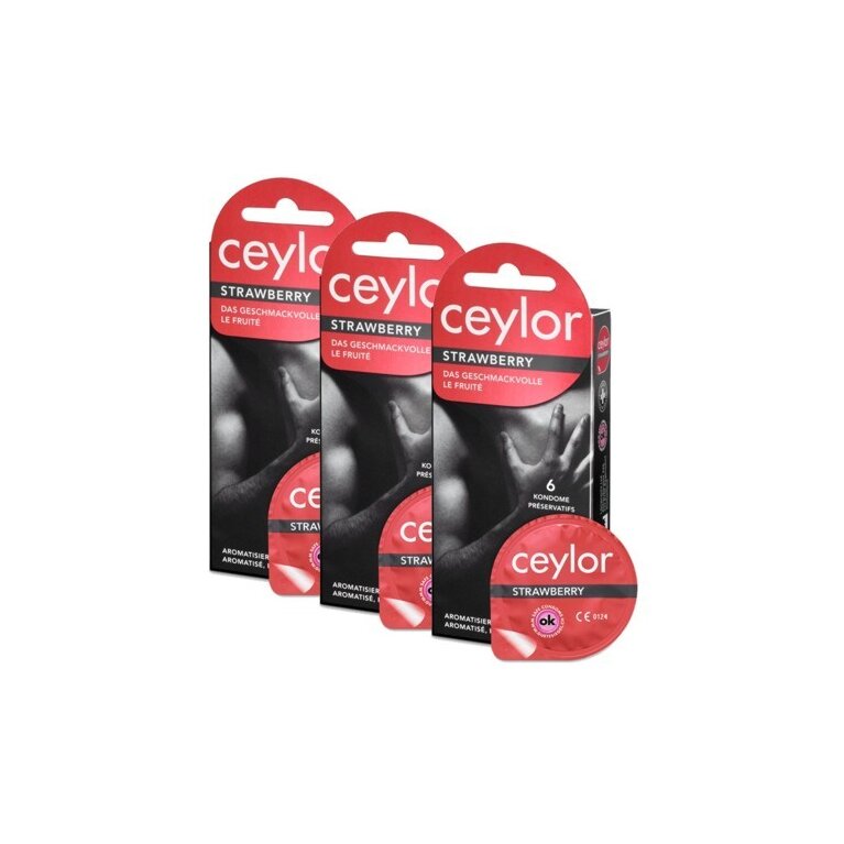 Ceylor Strawberry triple pack